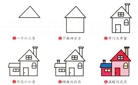 高樓大廈畫法|兒童建築物簡筆畫教程 樓房的畫法